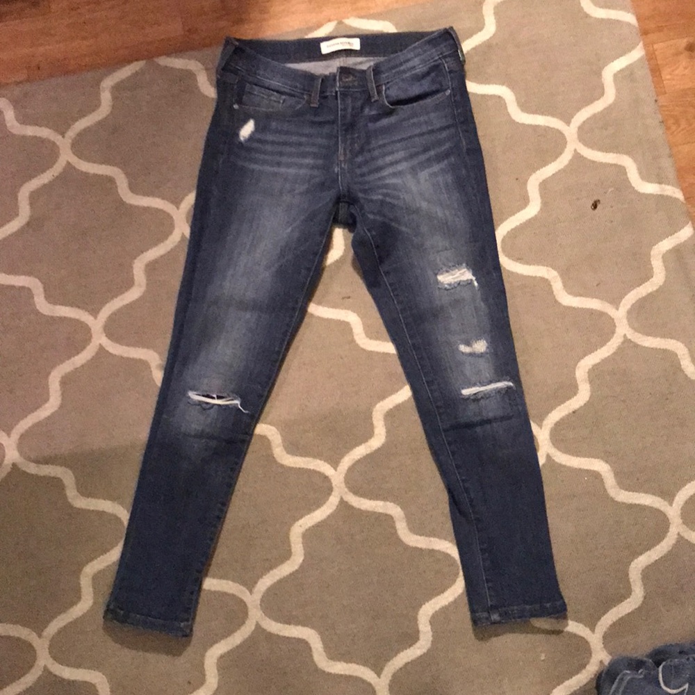 Ankle length banana republic skinny jeans